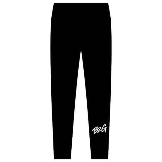 Women’s Black Active Leggings with "Blay to the Grave" Logo