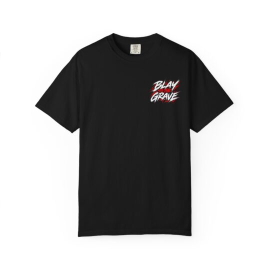 Blay to the Grave "BUNZ N GUNZ" Black Graphic T-Shirt